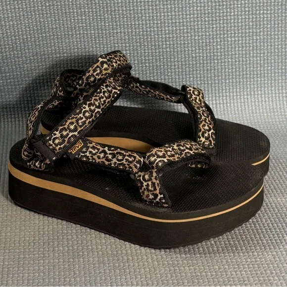 Teva Sandals Teva Flatform Leopard Teva Shoes Teva Womens Leopard